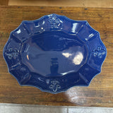Portmeirion Fleur de Lys Scalloped Serving Plate