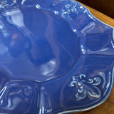 Portmeirion Fleur de Lys Scalloped Serving Plate