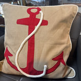 Anchor Nautical Pillow