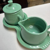 Fiesta Ware Cream and Sugar Set