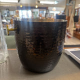 Black Hammered Champagne Bucket