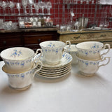 Royal Albert Memory Lane (Set of 6 Cups and Saucers)