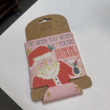 Santa Koozie - He sees you when you're drinking