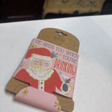 Santa Koozie - He sees you when you're drinking