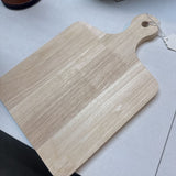 8x8 Natural Cutting Board w Handle