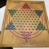 Vintage Chinese Checkers Board