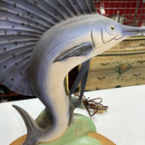 Vintage Marlin Fish Lamp