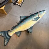 Metal Hanging Trout