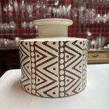 Boho Geometric Ceramic Vase