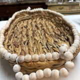 Seagrass Beaded Basket