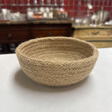 Coiled Jute Rope Bowl
