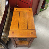 Ashley Mission Wood Side Table w/Drawer