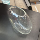 Glass Disc Vase
