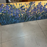 Art Print on Wood "Iris" by Michael Palmer