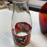 Red Glass Vase