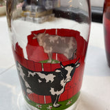 Red Glass Vase