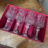 Cristal D'Arques Boxed Set of 4 Wine Glasses