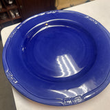 Cobalt Blue Ceramic Charger Plate - Platter