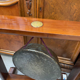 Wooden and Bronze/Brass Dinner Gong