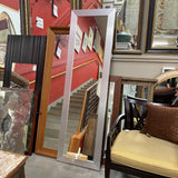 Large Silver Framed Mirror