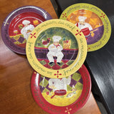 Set of 4 Salad Plates Certified International Chef Collection
