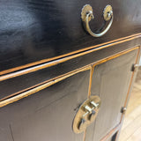 Chinese Elmwood Bedside Cabinet/End Table
