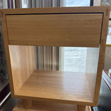 MCM Birch Wood Night Stand/End Table