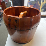 Vintage Asian Water Bucket