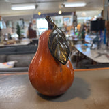 Amber Ceramic Pear