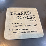 Pottery Barn - Thanksgiving plate (*noun)