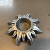 Metal Sunburst Votive Holder