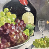 Fruits et Cognac Watercolor Unframed