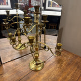 Brass 7 Taper Candelabra