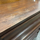 MCM 5 Drawer Walnut Dresser