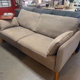 Fabric Contemporary 2 Seat Sofa