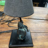 Small Metal Rabbit Lamp