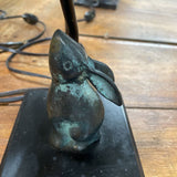 Small Metal Rabbit Lamp