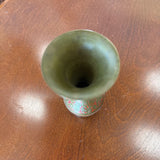Vintage Indian Brass Etched Vase