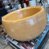 Pottery Barn Parmigiana Reggiano Cheese Wheel Bowl w 6 indiv. Bowls