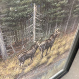 Arnold Nogy Wildlife Moose in Marsh Print