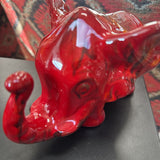 Ceramic Elephant Figurine