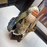 Hallmark Woodland Santa w Skiis