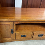Mission Style Media Console