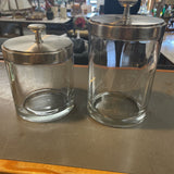 Set of 2 Kitchen/Bathroom Cannisters