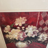 Framed Floral Vase Print