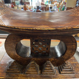 Ceramic Ashanti Foot Stool