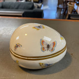 Limoges France Butterfly Trinket Box