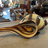 Murano Style Blown Glass Seashell