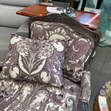 Upholstered Queen Anne Chair