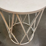 Metal Lattice Outdoor Table